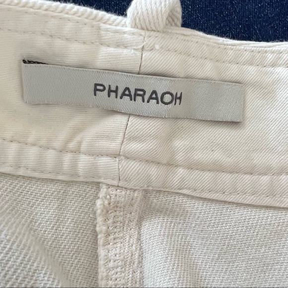 NWOT $289 Pharaoh Wide Leg High Rise Jeans in Ivory Women’s Size 0 - Picture 5 of 7